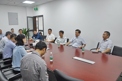 市委常委、组织部部长陈沈阳调研创新创业园企业